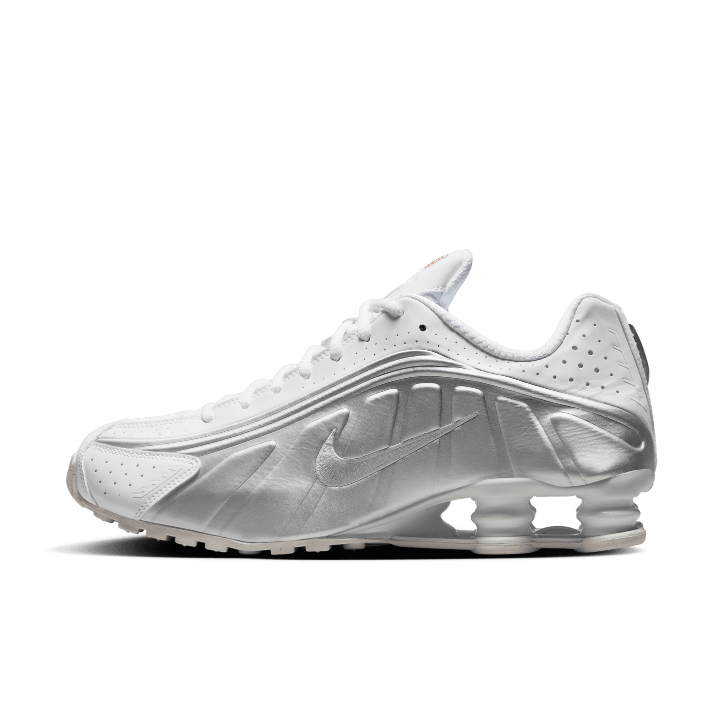 Men's Nike Shox R4 "White Metallic Silver"