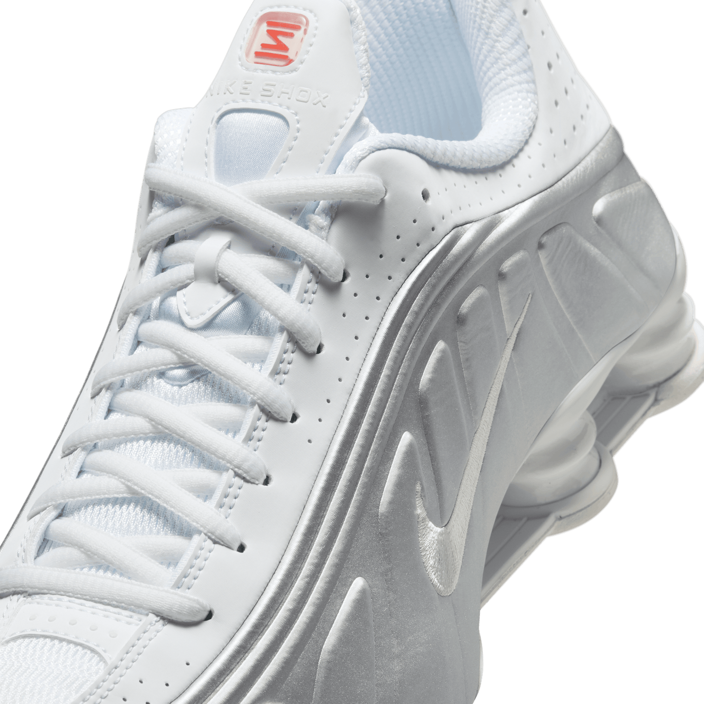 Men's Nike Shox R4 "White Metallic Silver"