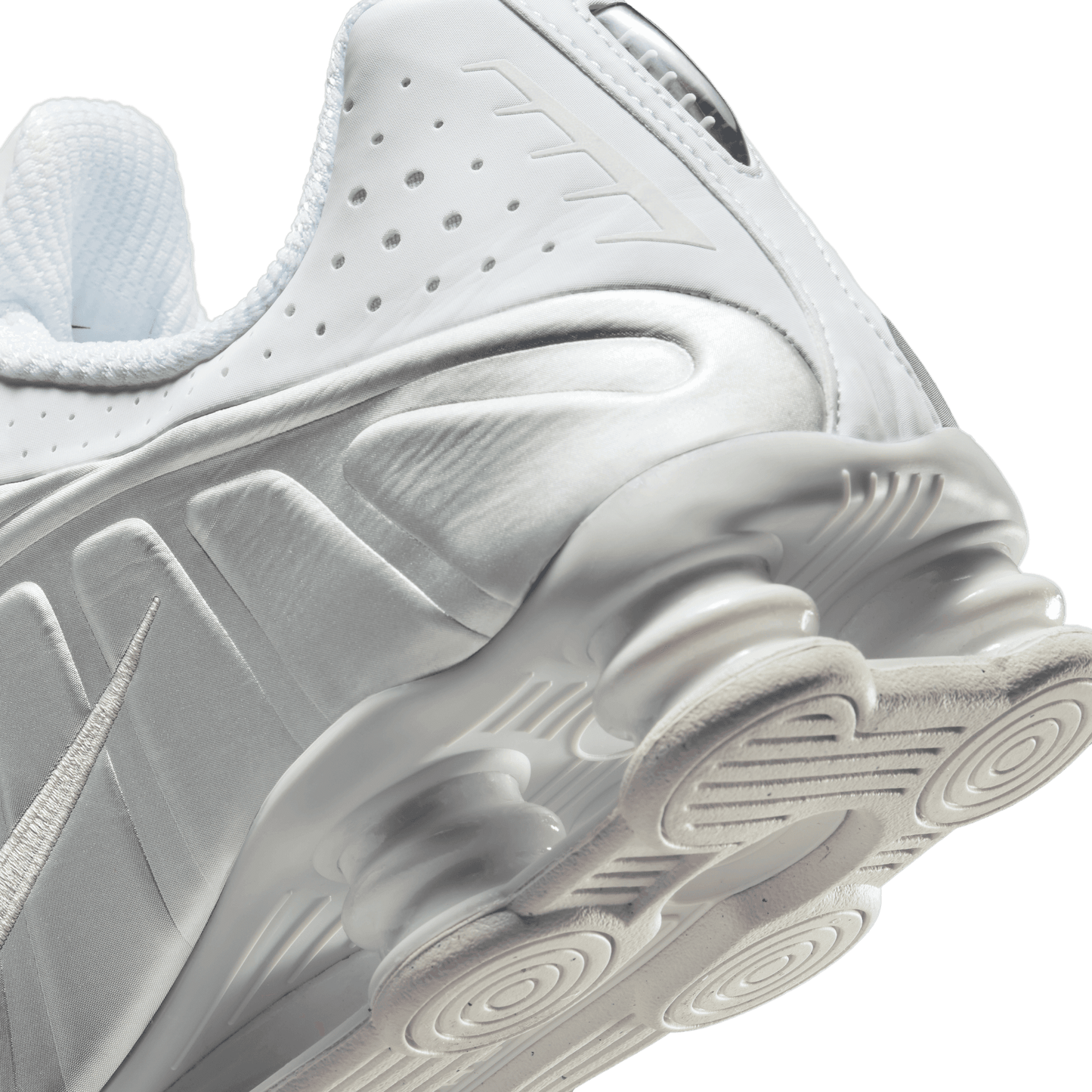 Men's Nike Shox R4 "White Metallic Silver"