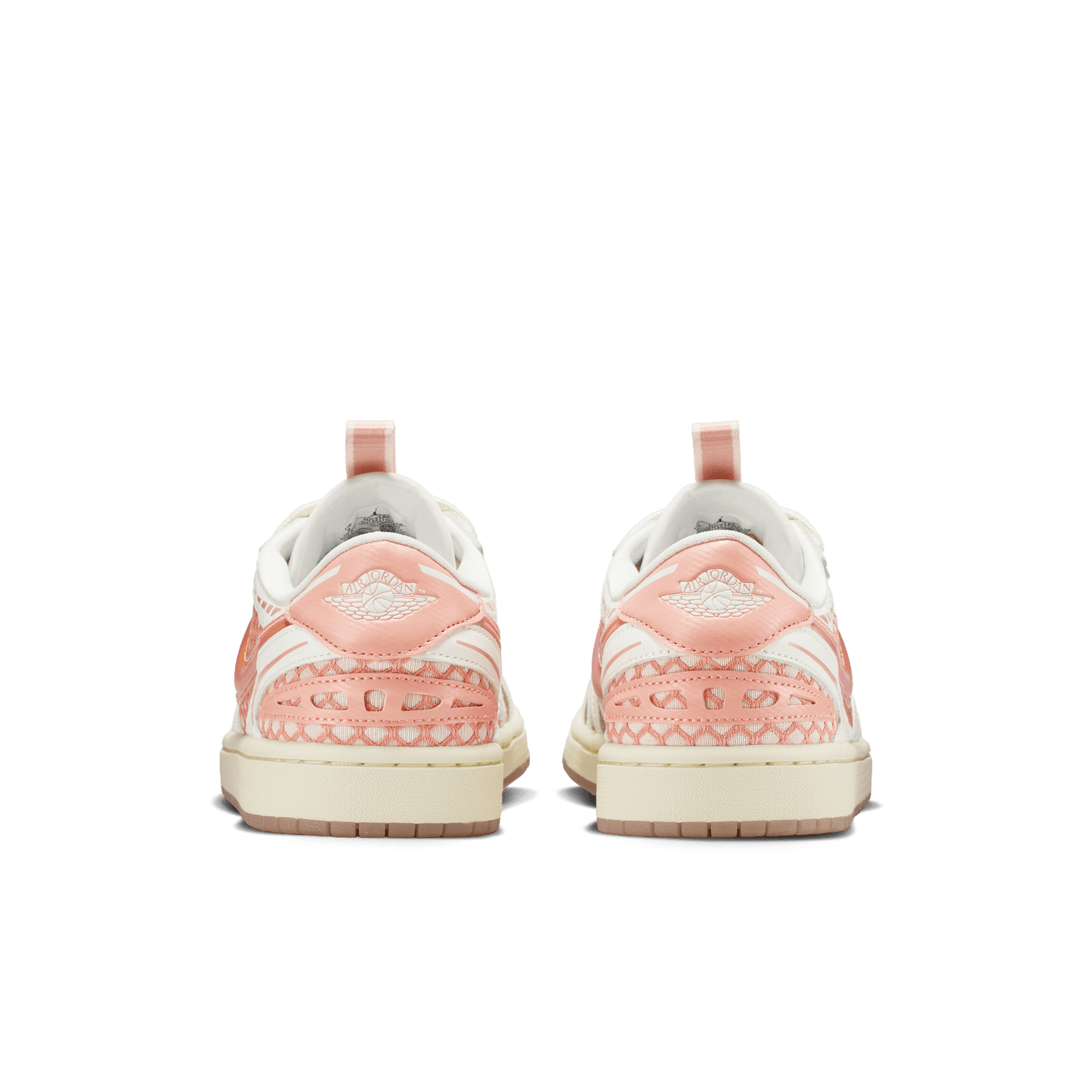 Women's Air Jordan 1 Low Method of Make "Sail Washed Coral"