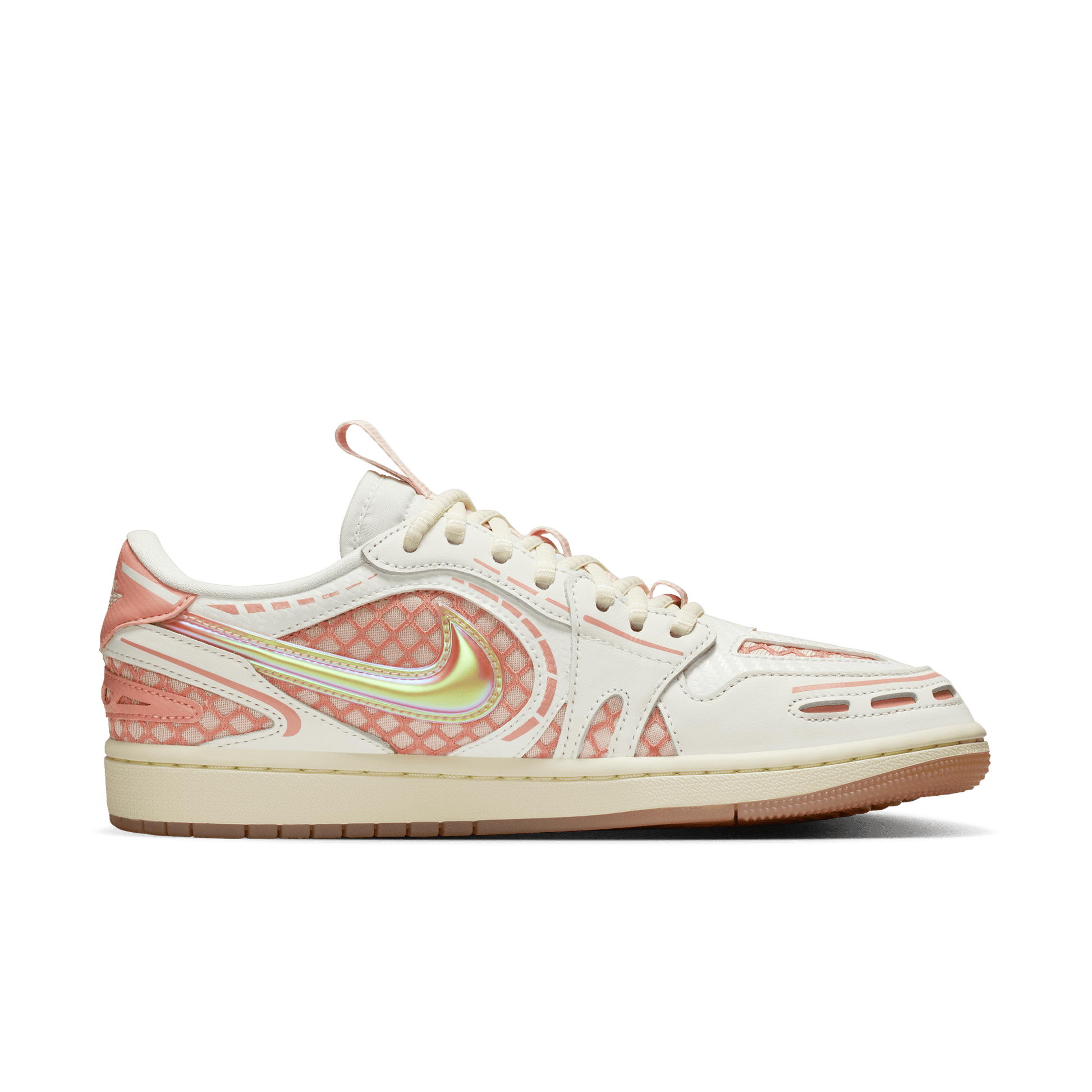 Women's Air Jordan 1 Low Method of Make "Sail Washed Coral"
