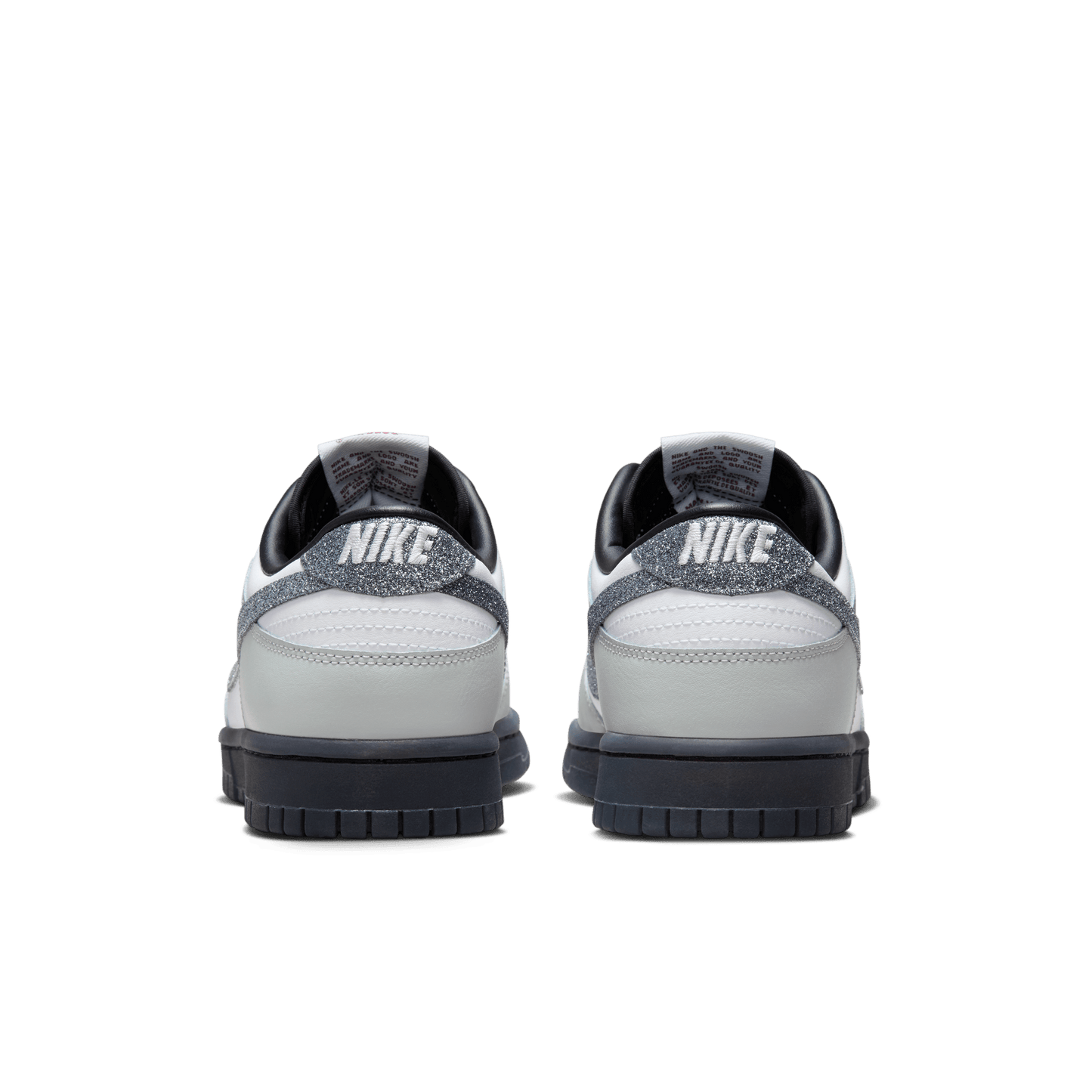 Women's Nike Dunk Low LX "Glitter Swoosh Smoke Grey"