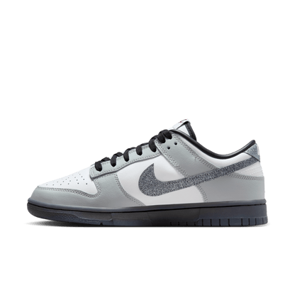 Women's Nike Dunk Low LX "Glitter Swoosh Smoke Grey"