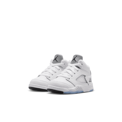 Baby/Toddler Jordan 5 Retro OG "White Metallic"