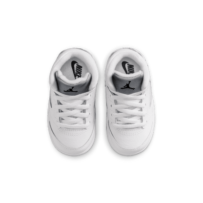 Baby/Toddler Jordan 5 Retro OG "White Metallic"