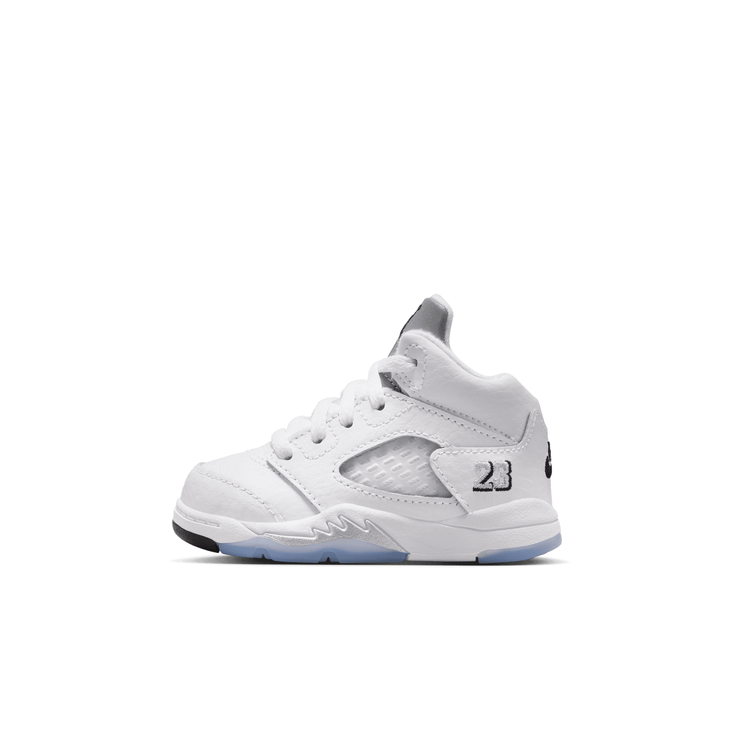 Baby/Toddler Jordan 5 Retro OG "White Metallic"
