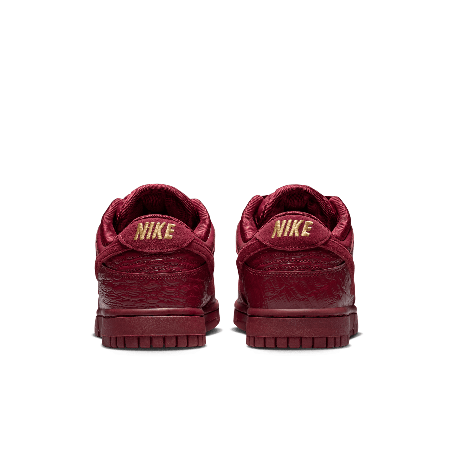 Women's Nike Dunk Low "Team Red Croc"
