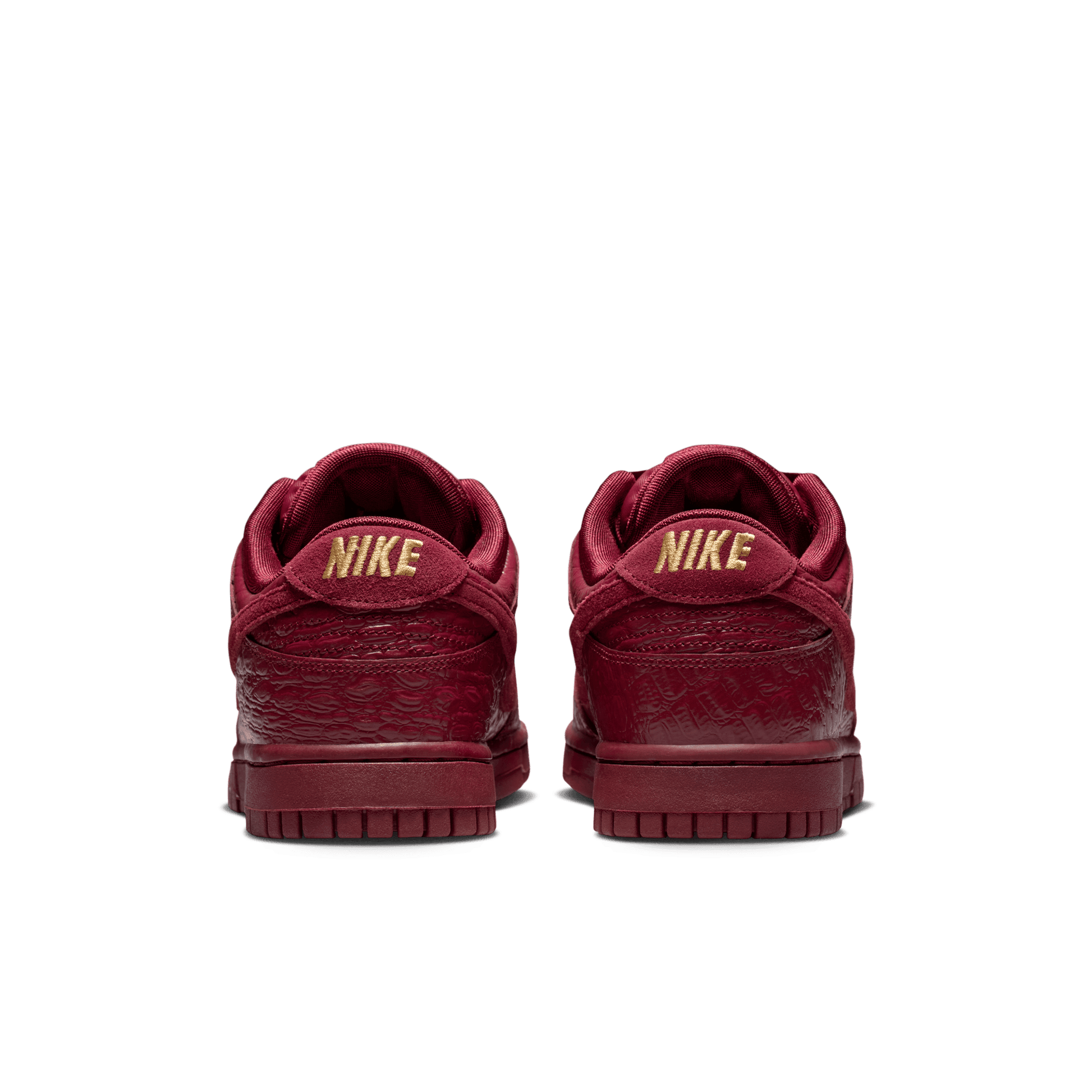 Women's Nike Dunk Low "Team Red Croc"
