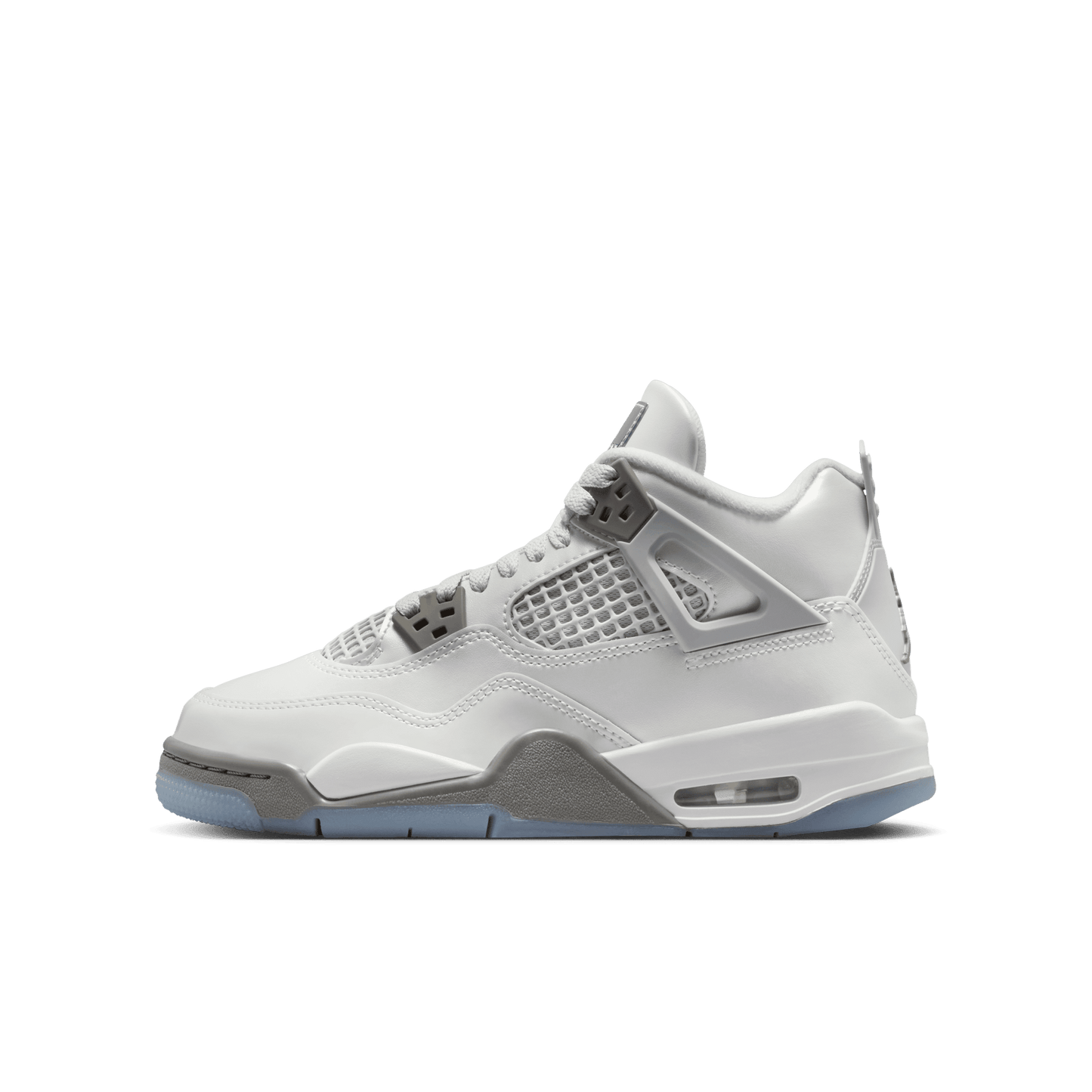 Big Kids' Air Jordan 4 Retro "Blue Chill"
