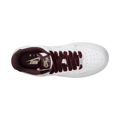 Women's Nike Air Force 1 '07 Vintage "White Burgundy Crush"