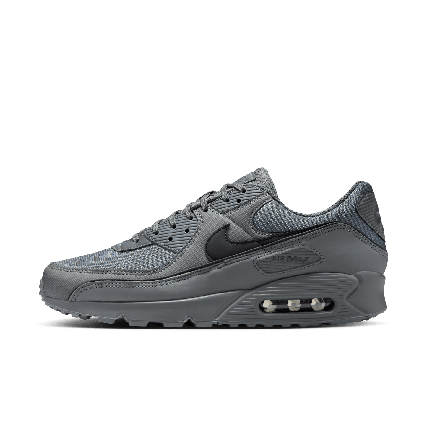 Men's Nike Air Max 90 Premium "Smoke Grey Black"