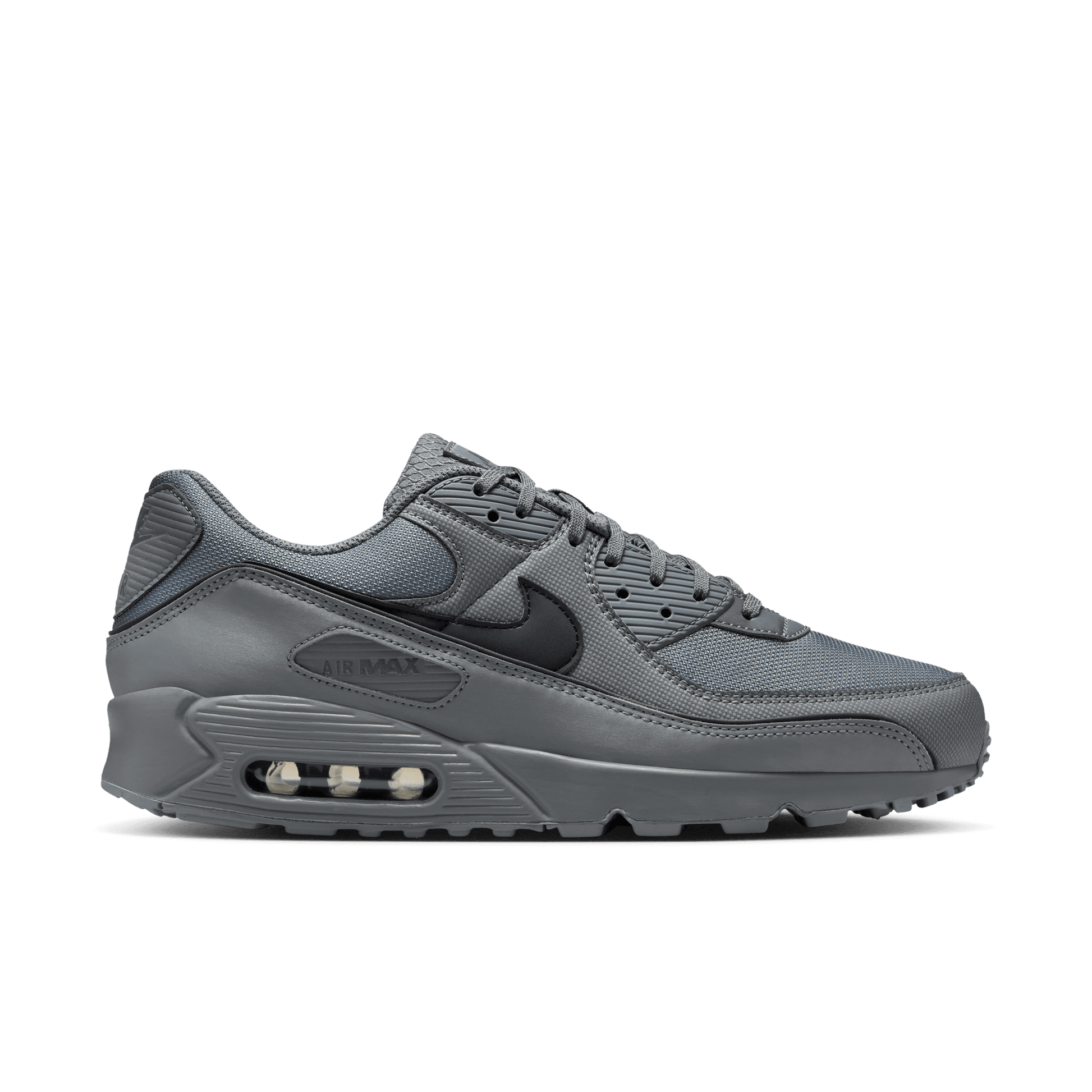 Men's Nike Air Max 90 Premium "Smoke Grey Black"