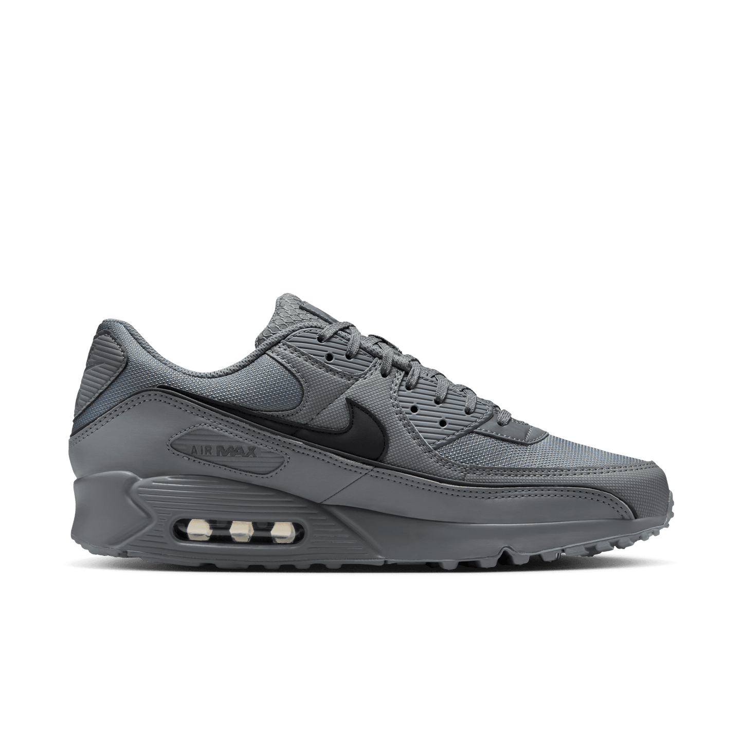 Men's Nike Air Max 90 Premium "Smoke Grey Black"