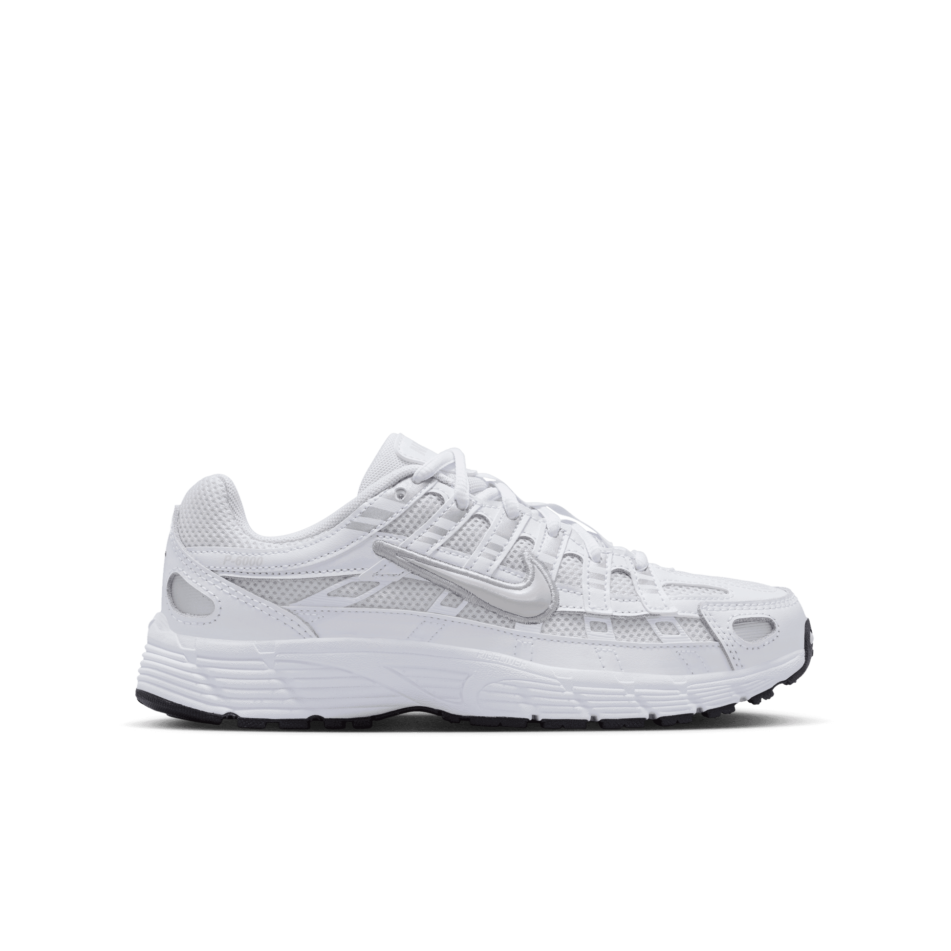 Big Kids' Nike P-6000 "Platinum Tint White Silver"