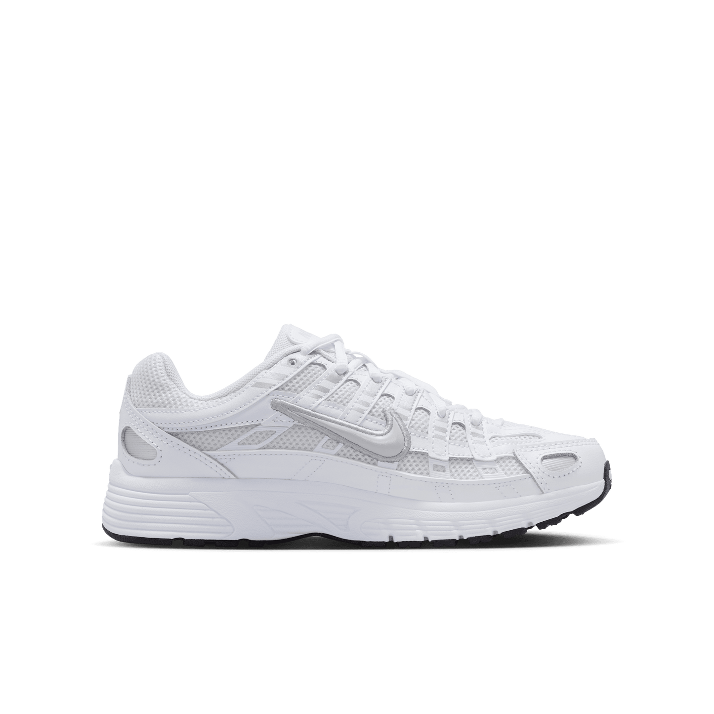 Big Kids' Nike P-6000 "Platinum Tint White Silver"