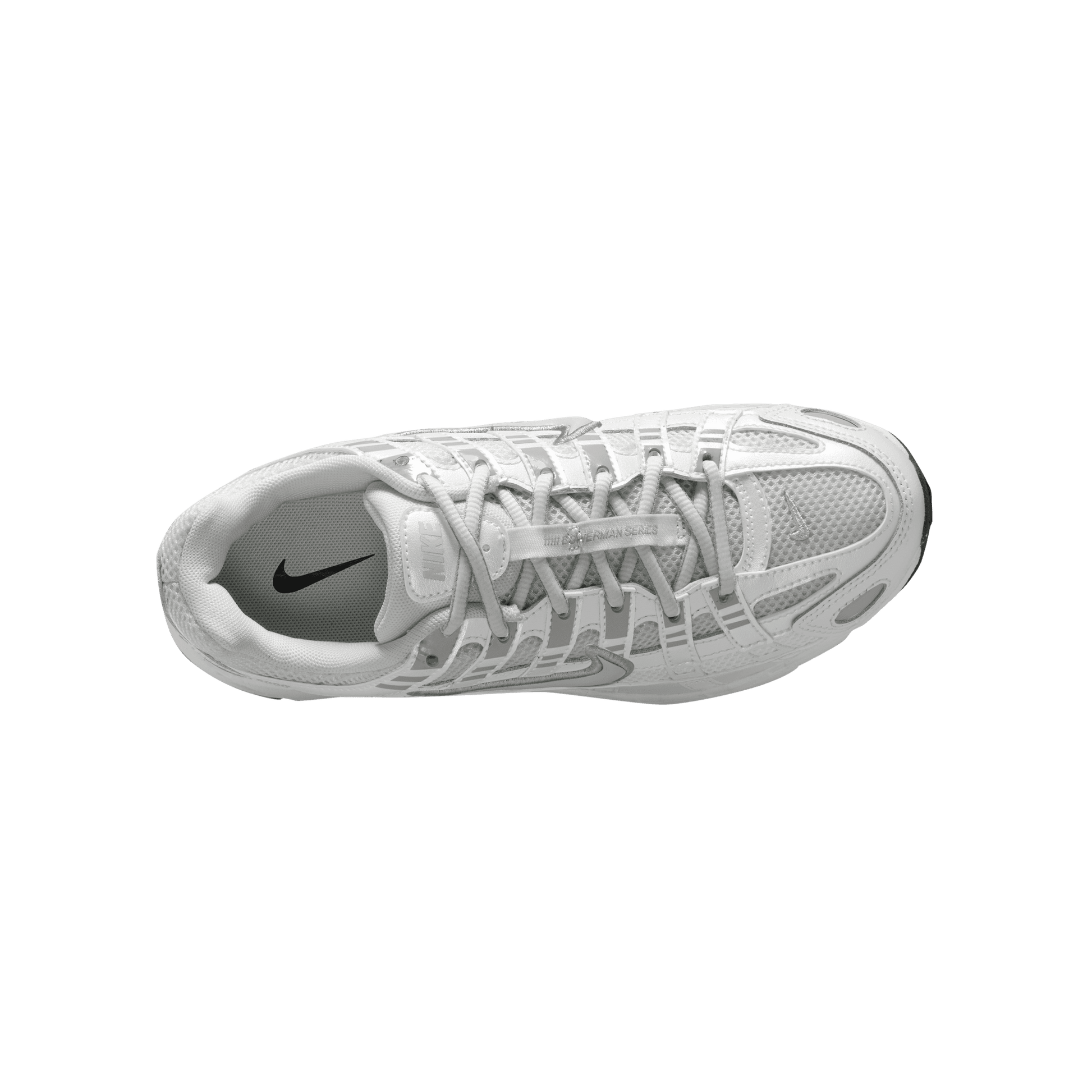 Big Kids' Nike P-6000 "Platinum Tint White Silver"