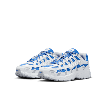 Big Kids' Nike P-6000 "Metallic Silver Racer Blue" (Unisex)