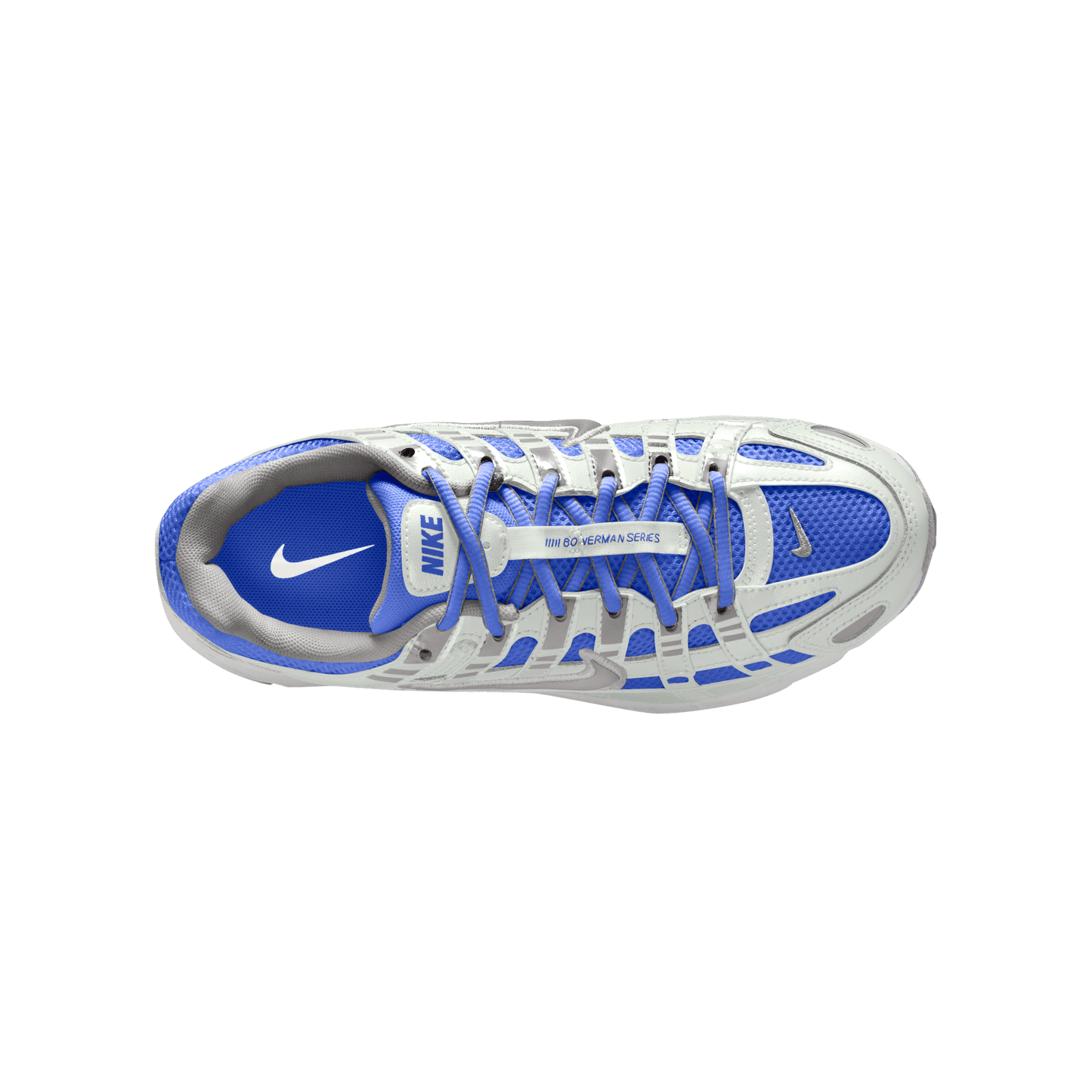 Big Kids' Nike P-6000 "Metallic Silver Racer Blue" (Unisex)