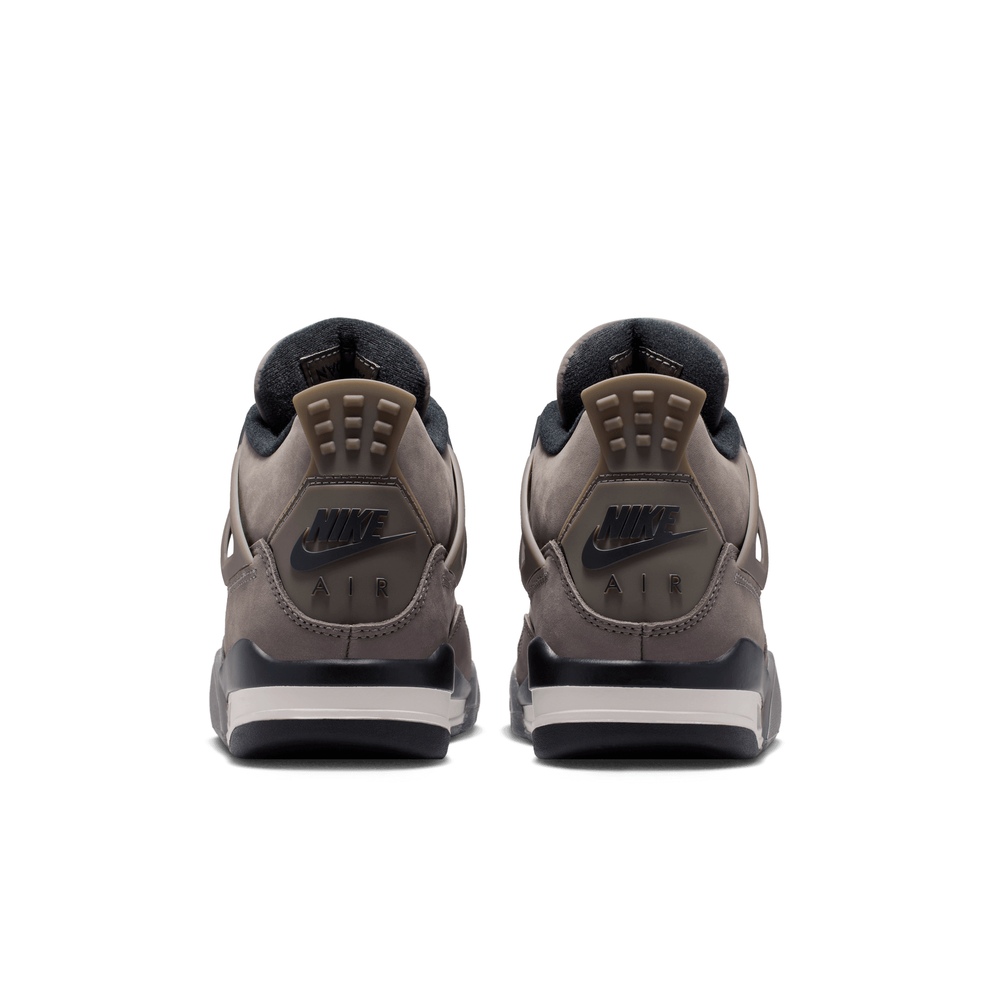 Big Kids' Air Jordan 4 Retro "Cave Stone and Black"