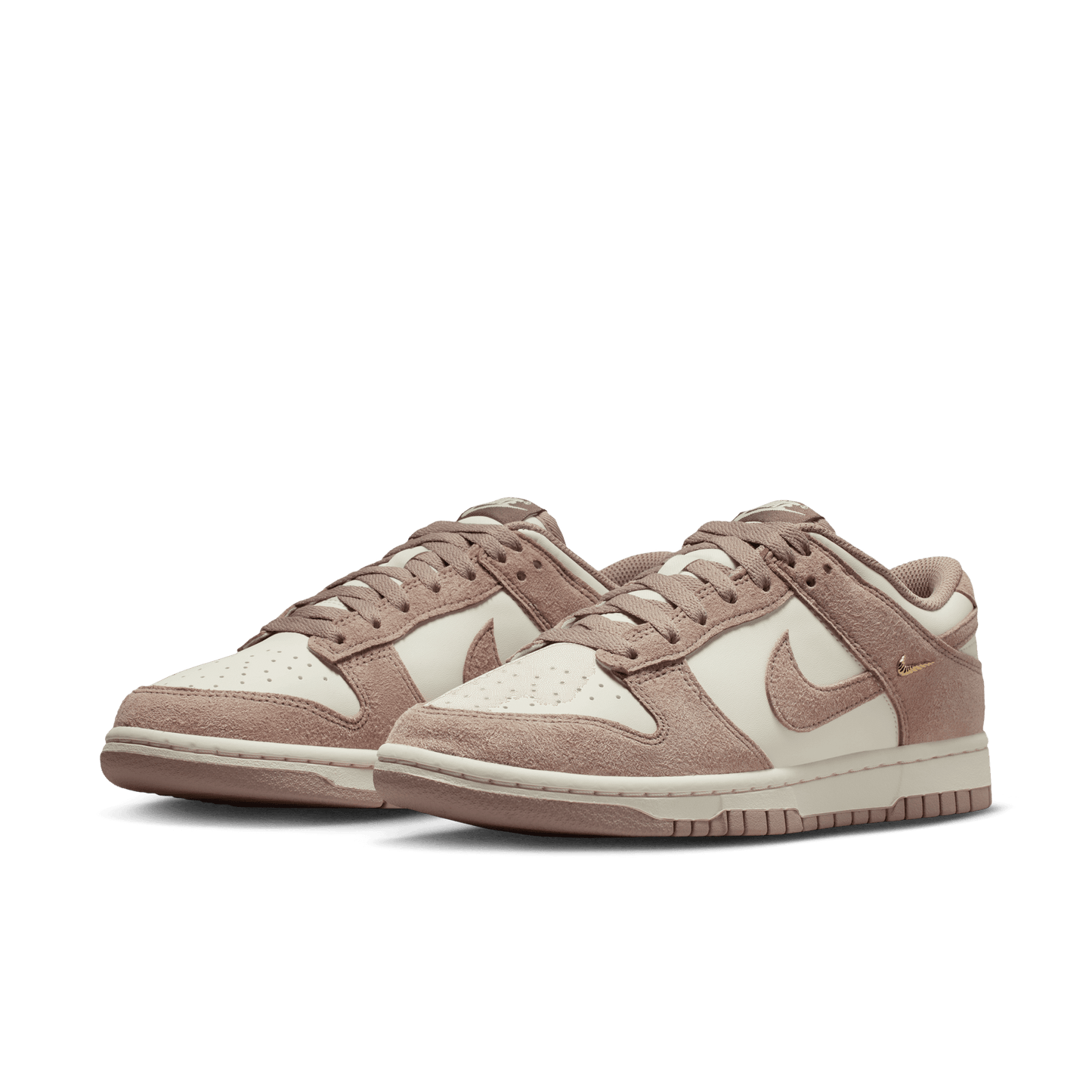 Women's Nike Dunk Low "Malt Gold Mini Swoosh"