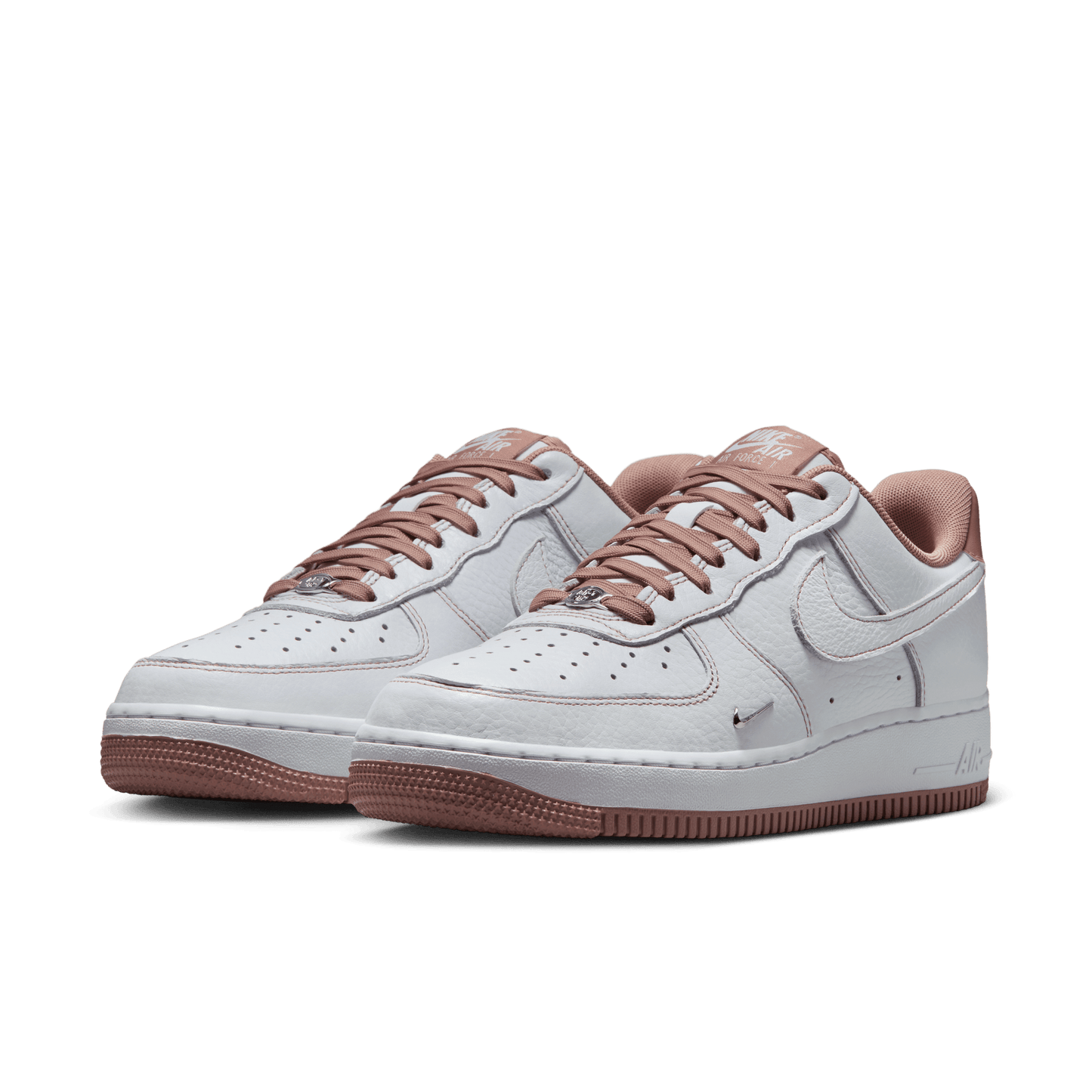Women's Nike Air Force 1 '07 Mini Jewel "White Particle Pink"
