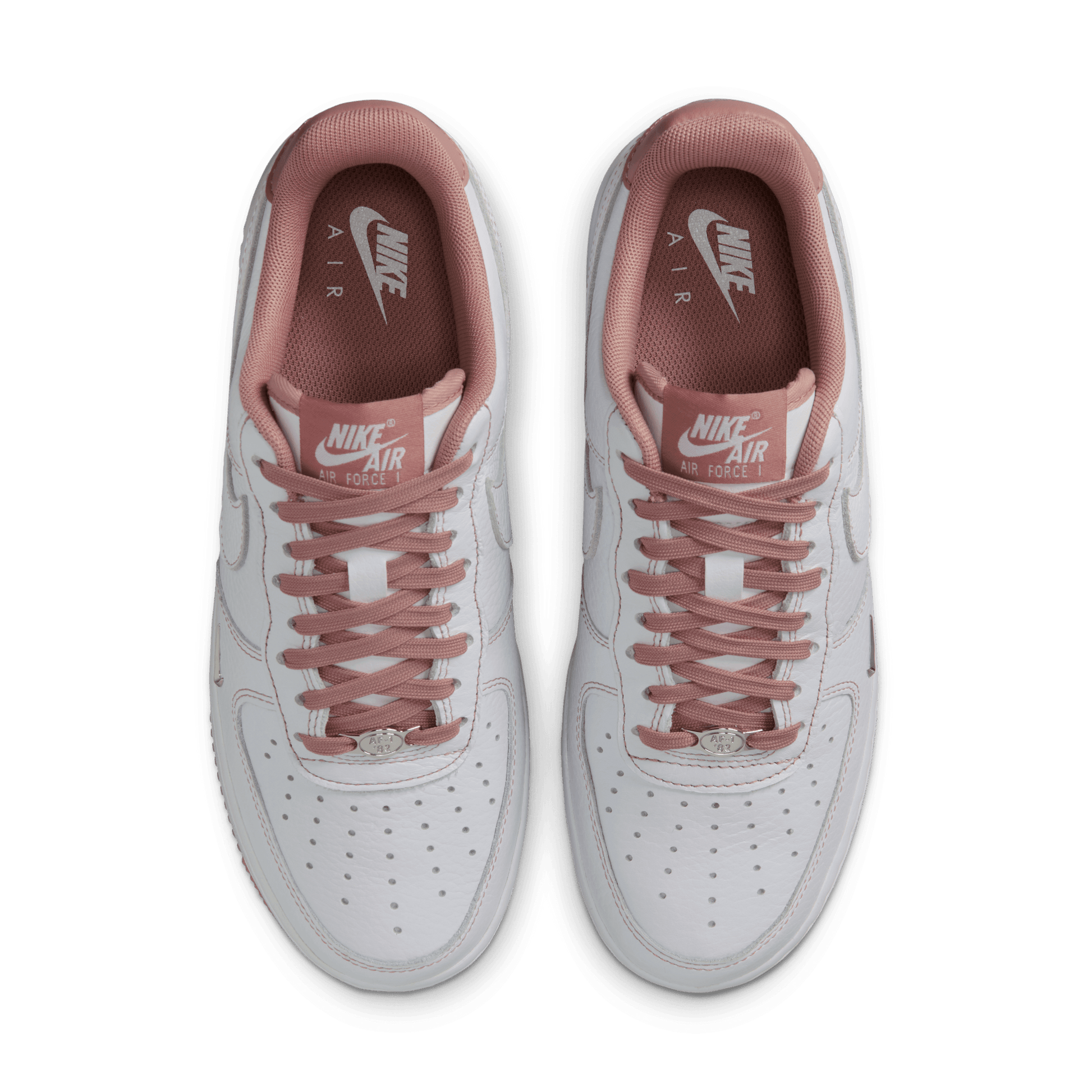 Women's Nike Air Force 1 '07 Mini Jewel "White Particle Pink"