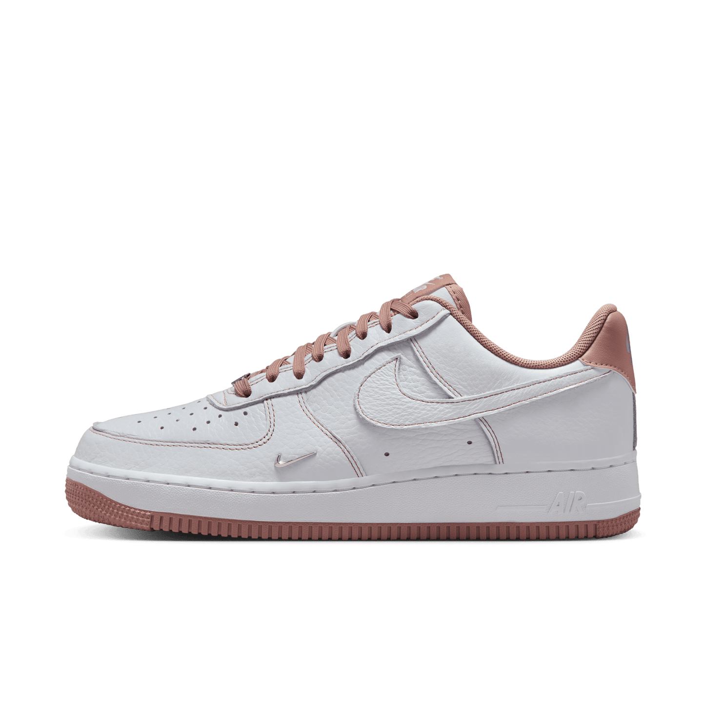 Women's Nike Air Force 1 '07 Mini Jewel "White Particle Pink"
