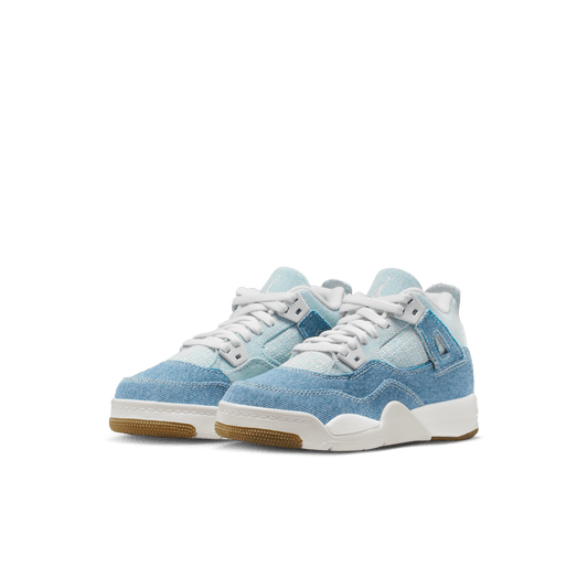 Little Kids' Jordan 4 Retro "Worn Blue"