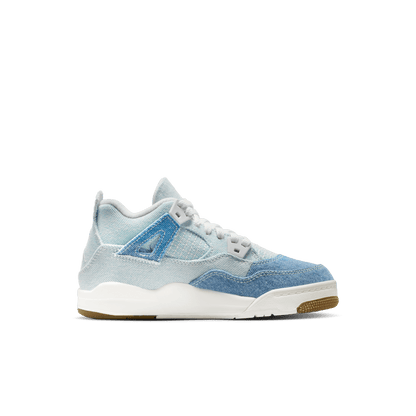Little Kids' Jordan 4 Retro "Worn Blue"