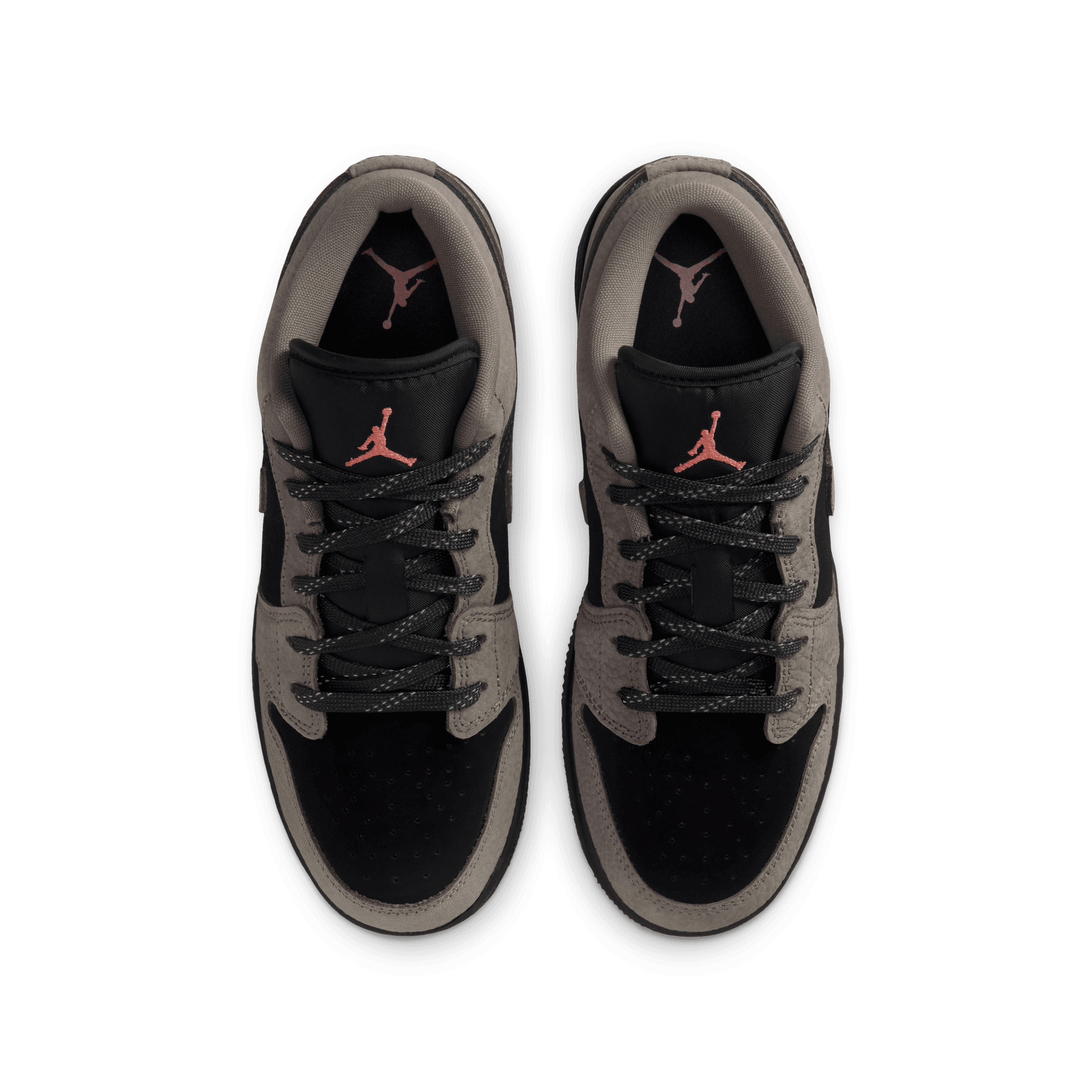 Big Kids' Air Jordan 1 Low SE "Olive Grey"