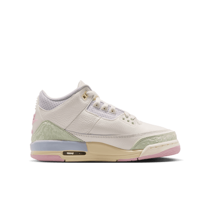 Big Kids' Air Jordan 3 Retro OG "Spring Is In The Air" (Unisex)