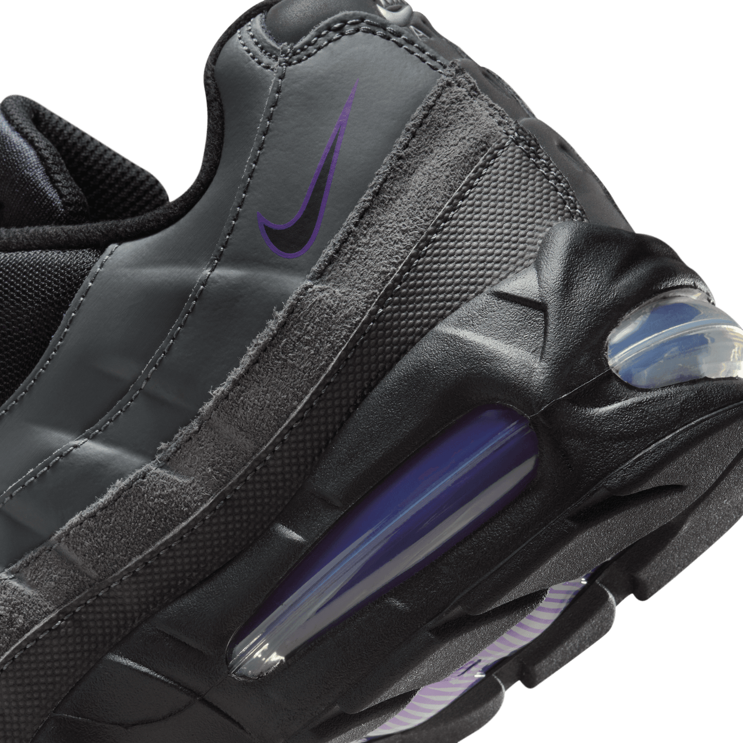 Men's Nike Air Max 95 Big Bubble "Iron Grey Wild Grape"