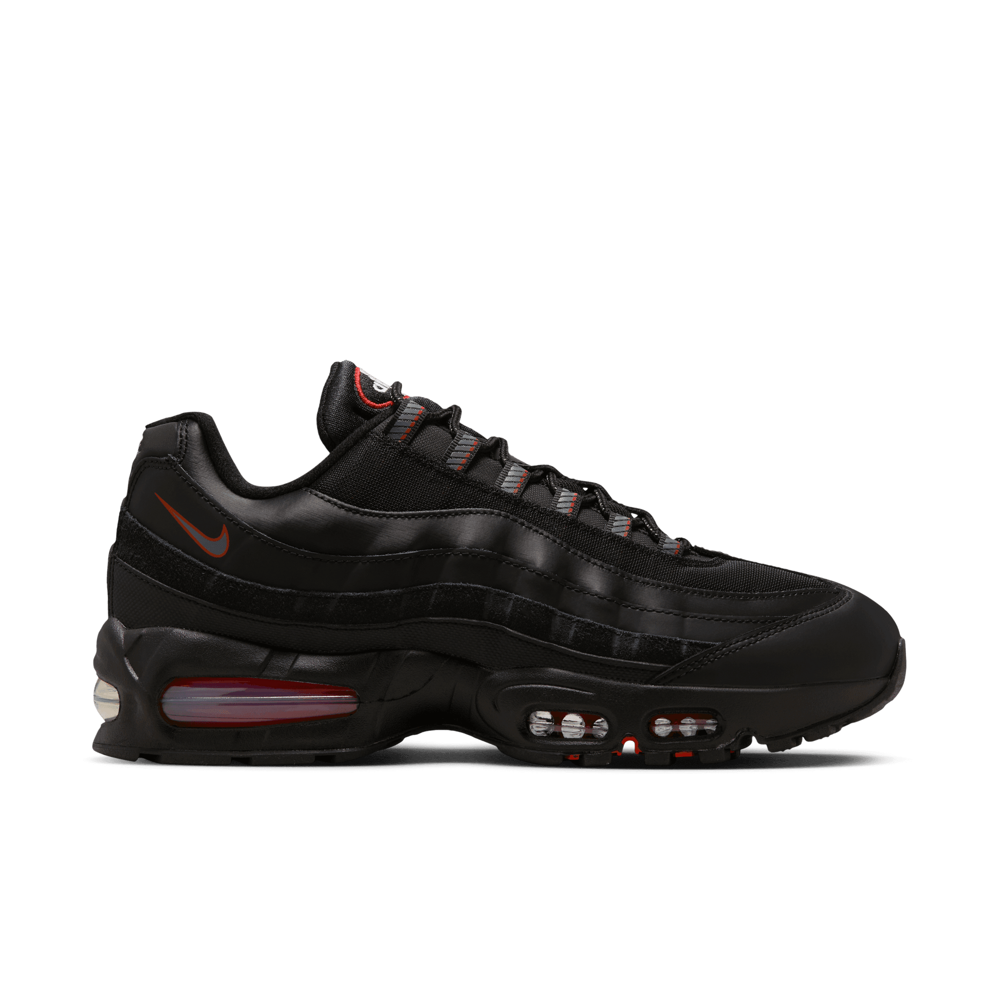 Men's Nike Air Max 95 Big Bubble "Black University Red"