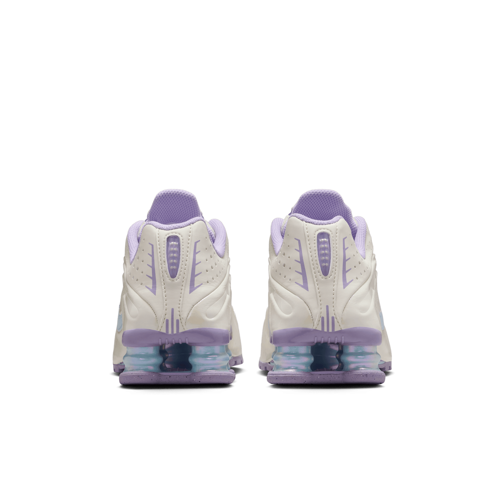 Big Kids' Nike Shox R4 "Soft Pearl Hydrangeas"