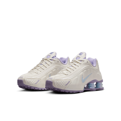 Big Kids' Nike Shox R4 "Soft Pearl Hydrangeas"