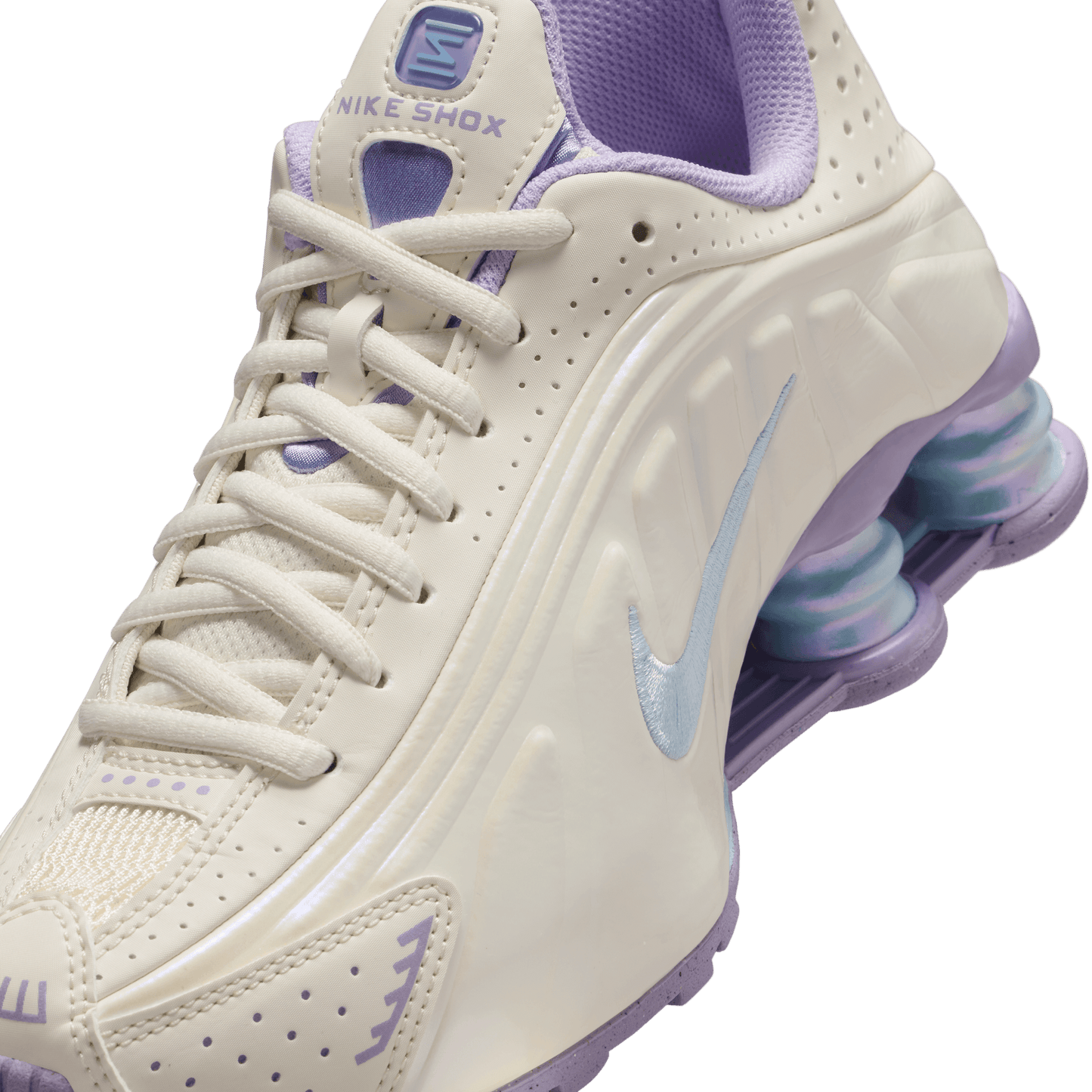 Big Kids' Nike Shox R4 "Soft Pearl Hydrangeas"