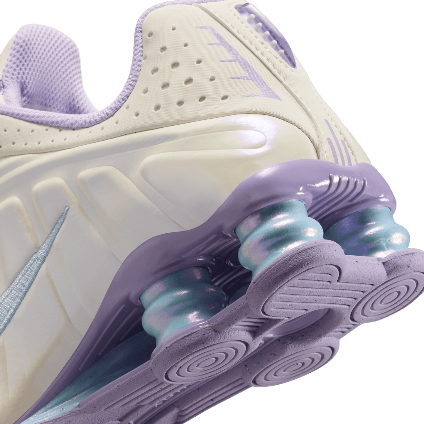 Big Kids' Nike Shox R4 "Soft Pearl Hydrangeas"