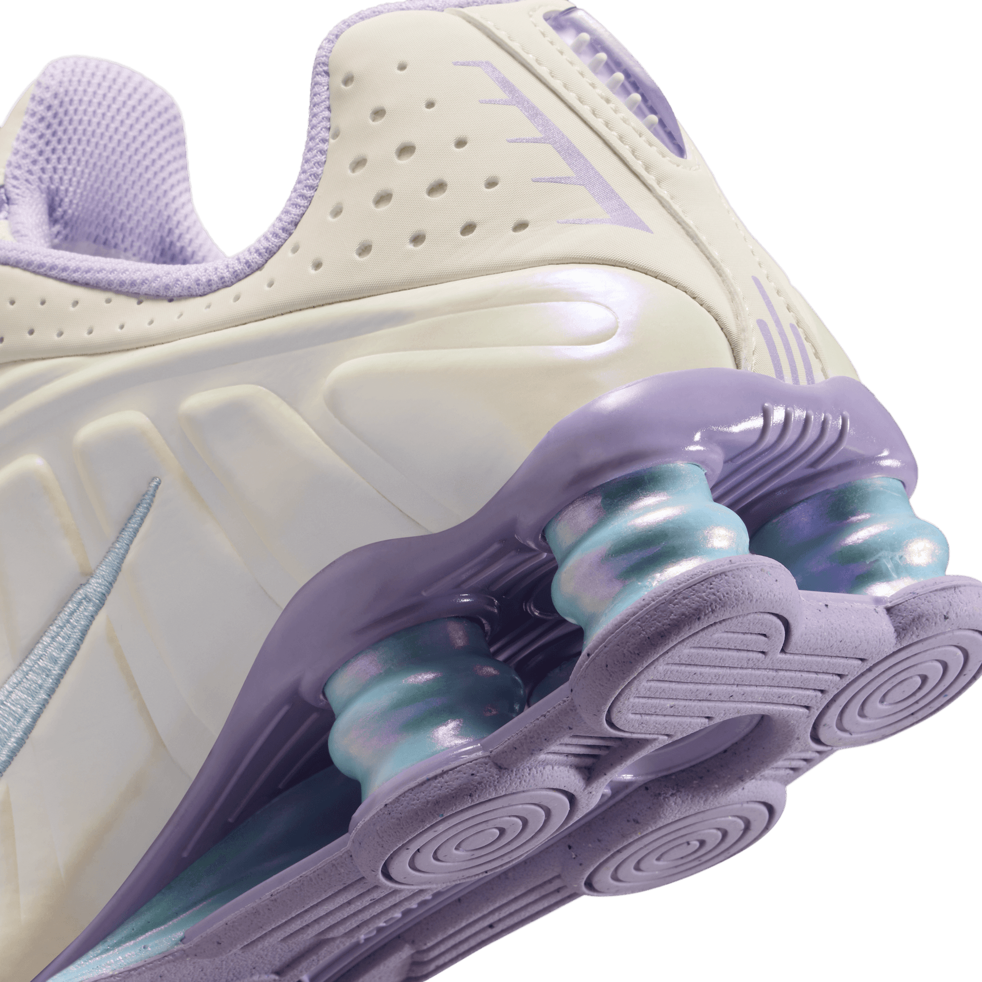 Big Kids' Nike Shox R4 "Soft Pearl Hydrangeas"