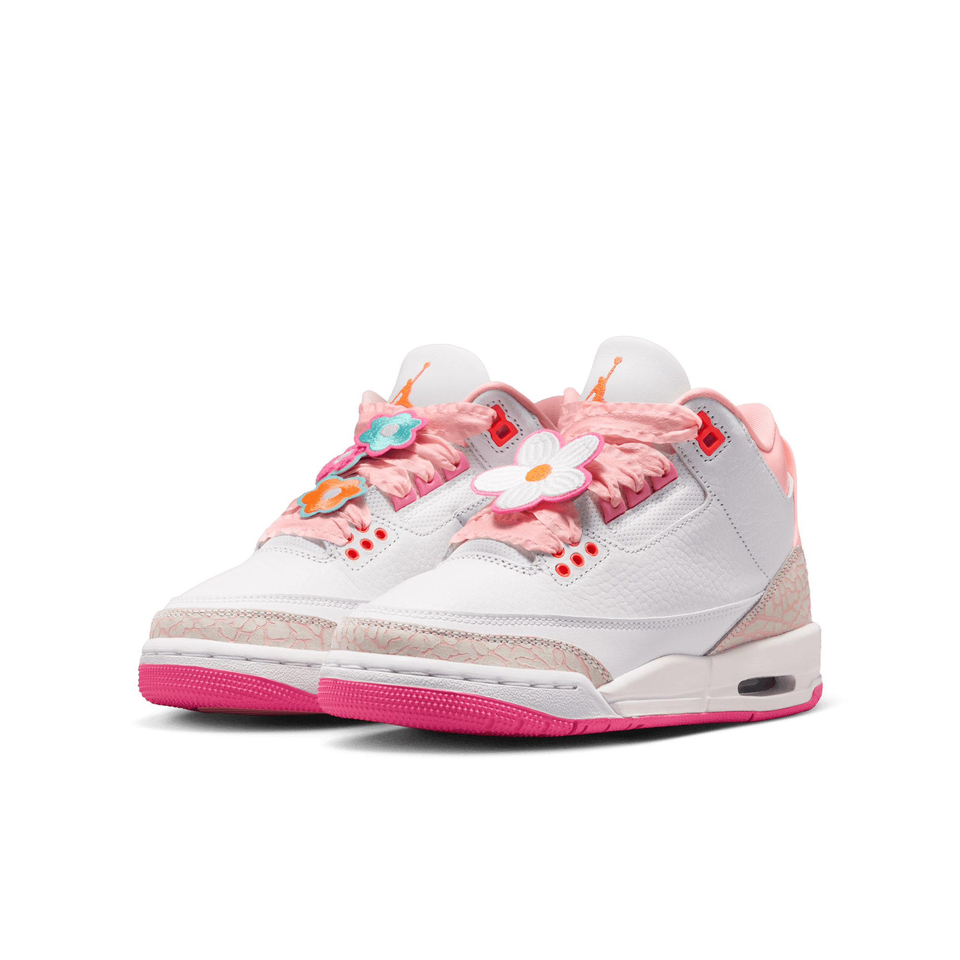 Big Kids' Air Jordan 3 Retro "Spring Flowers"