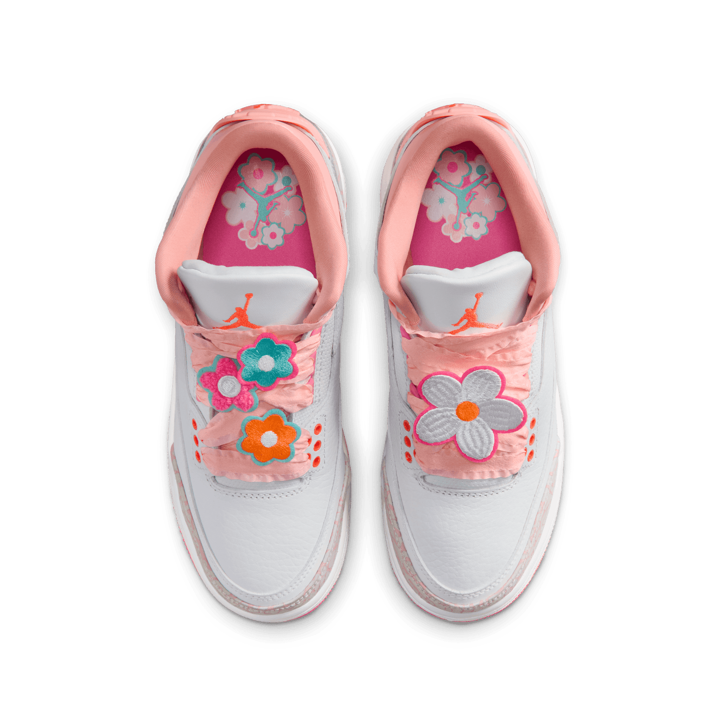 Big Kids' Air Jordan 3 Retro "Spring Flowers"