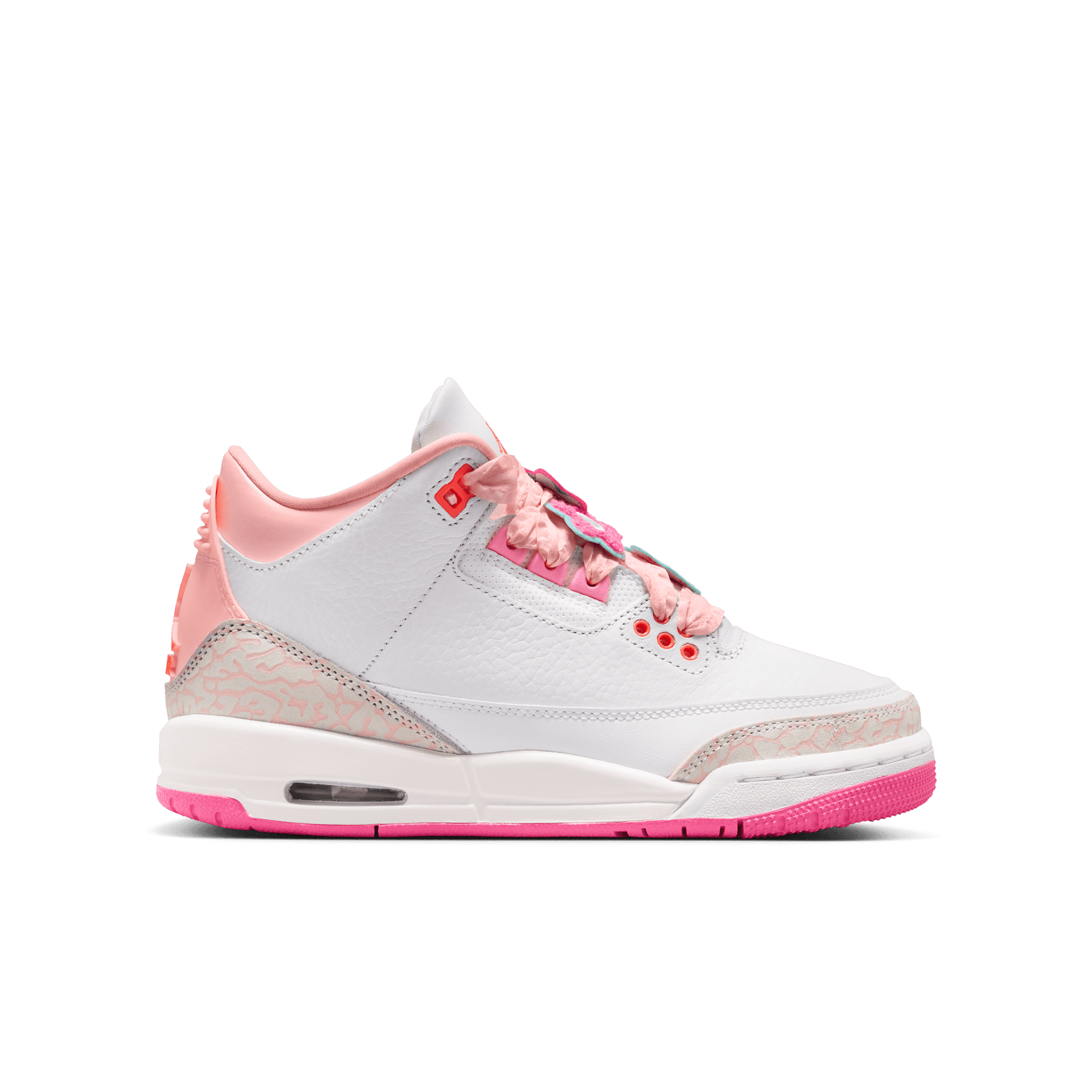 Big Kids' Air Jordan 3 Retro "Spring Flowers"