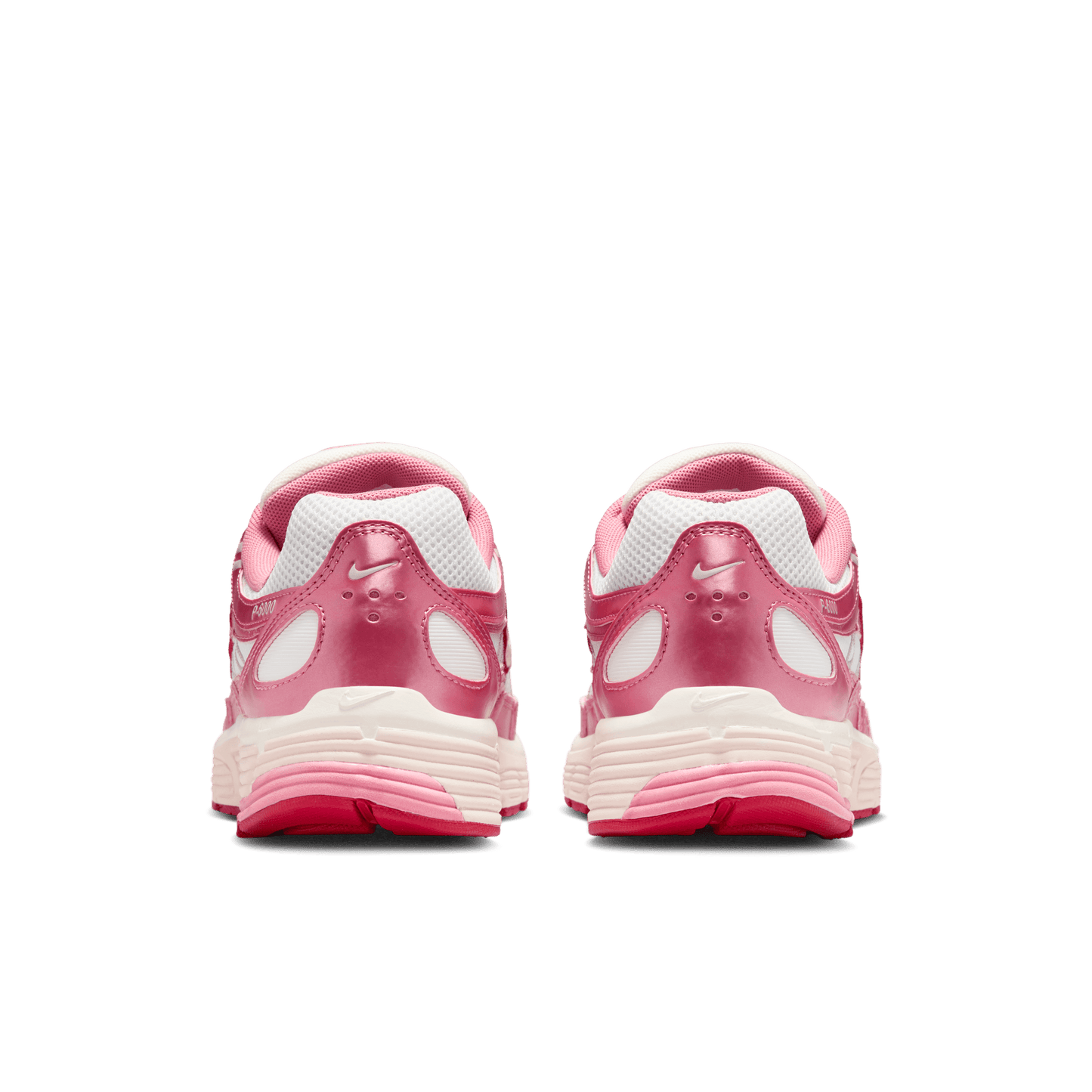 Women's Nike P-6000 "Summit White Slit Red"