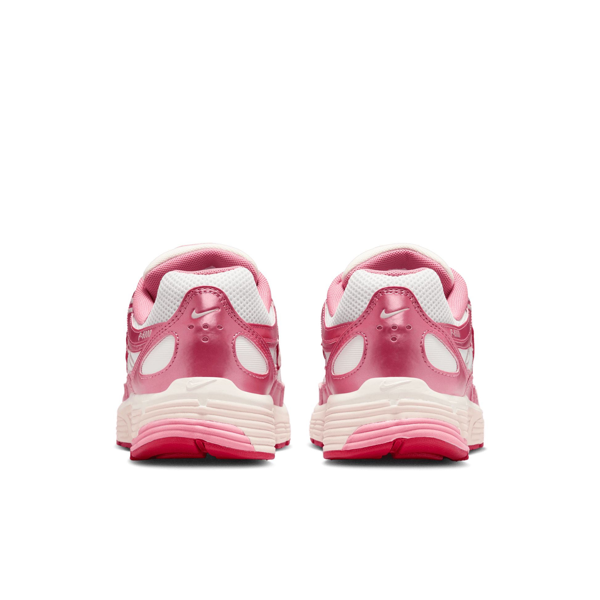 Women's Nike P-6000 "Summit White Slit Red"