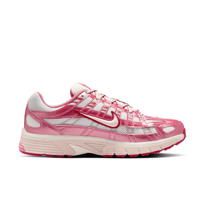 Women's Nike P-6000 "Summit White Slit Red"