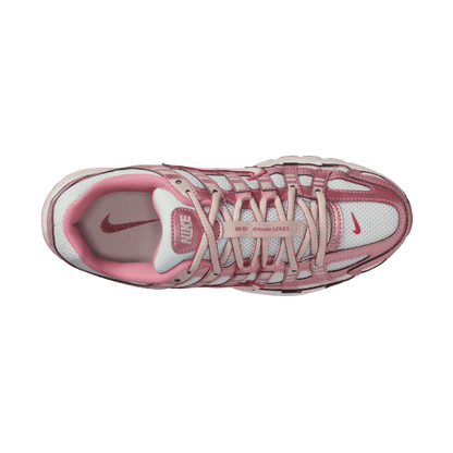 Women's Nike P-6000 "Summit White Slit Red"