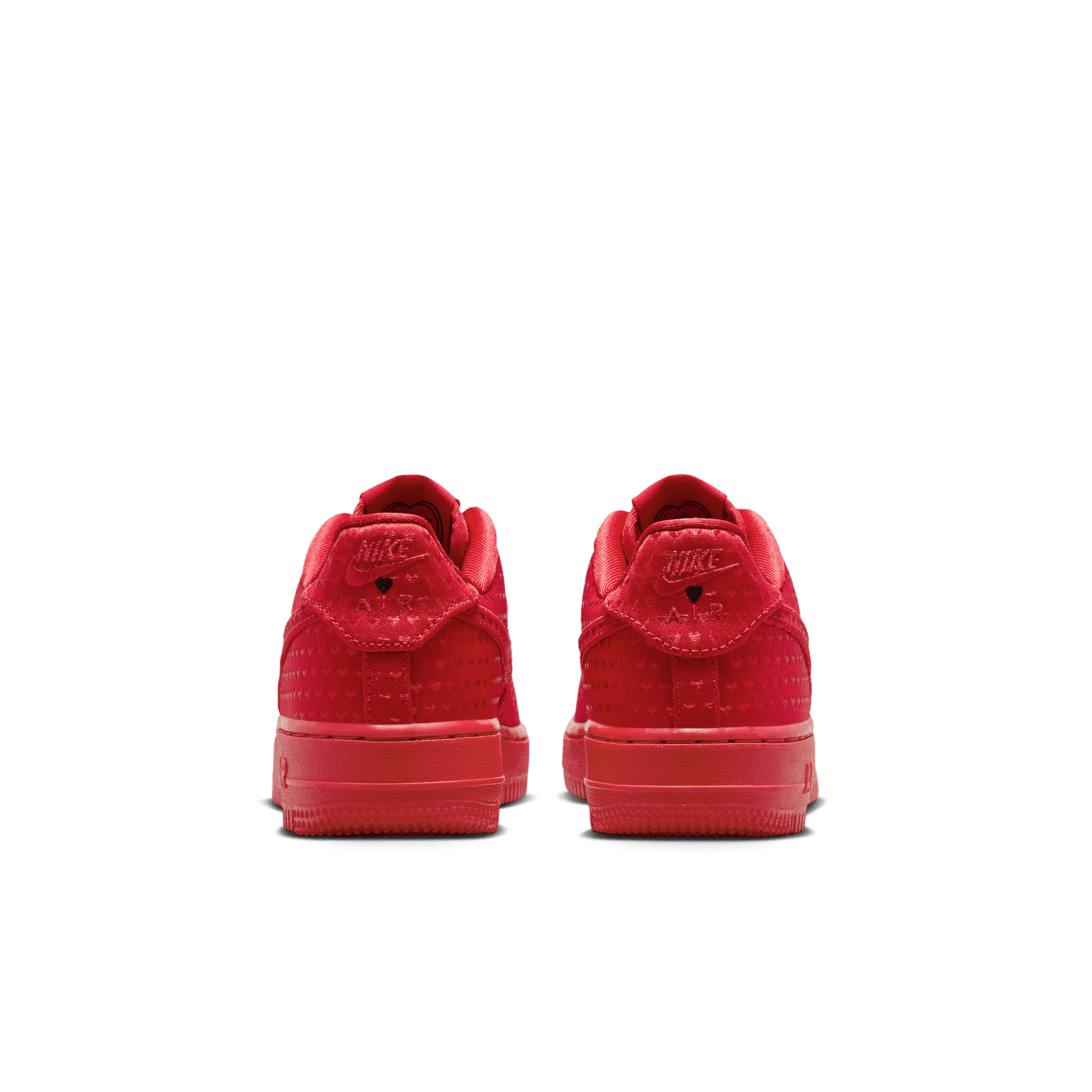 Big Kids' Nike Air Force 1 "Valentine's Day University Red"