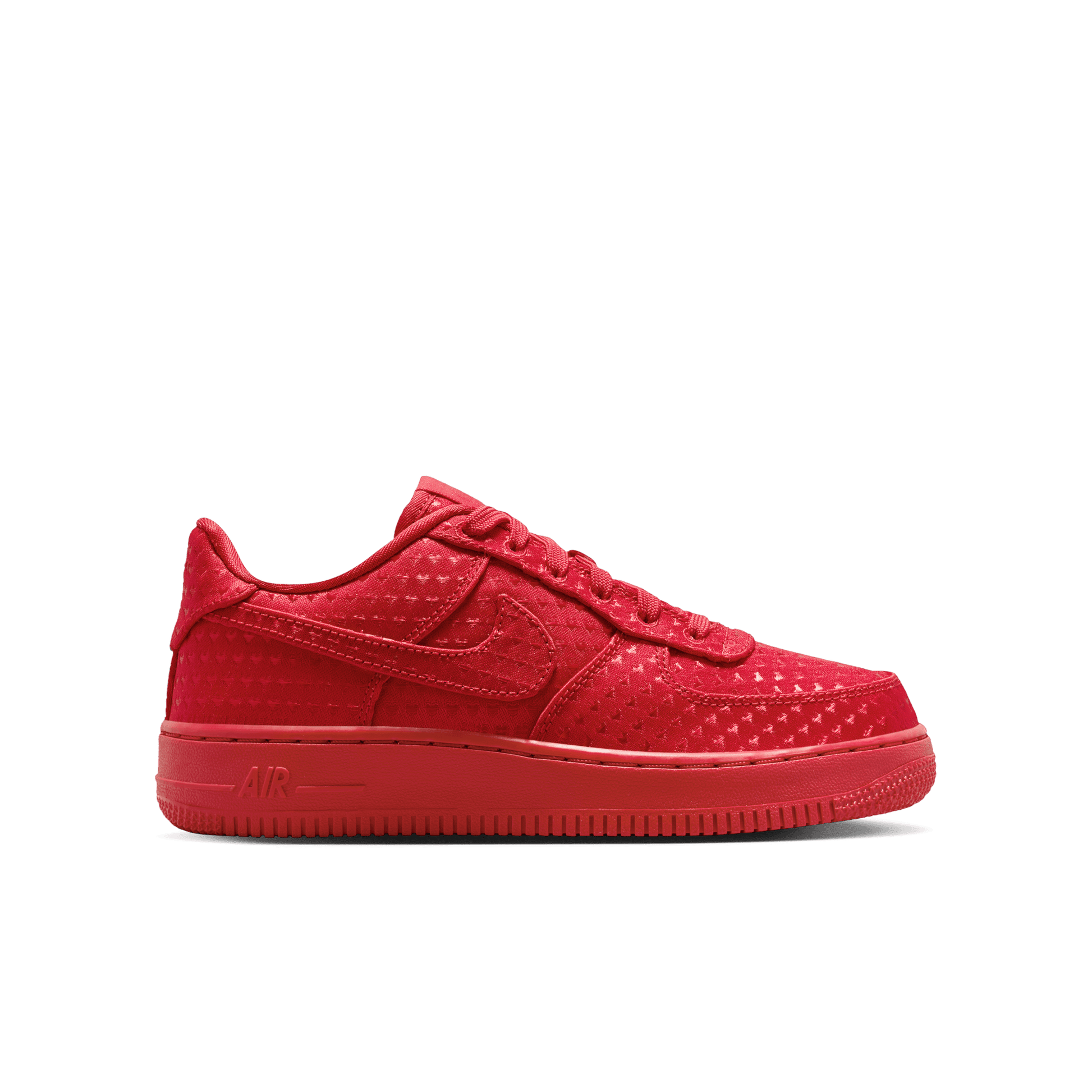 Big Kids' Nike Air Force 1 "Valentine's Day University Red"