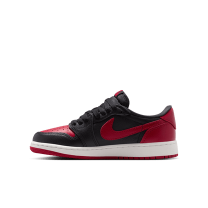 Big Kids' Air Jordan 1 Retro Low OG "Banned" (Unisex )