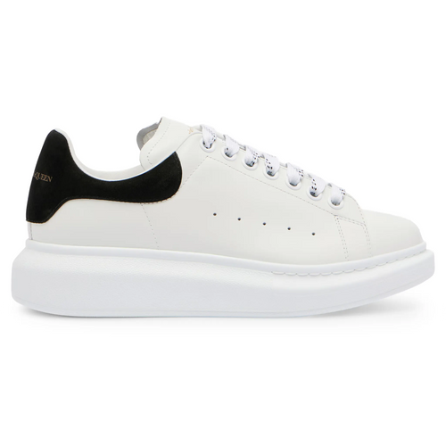 Alexander Mcqueen Raised Sole White Black Sneaker