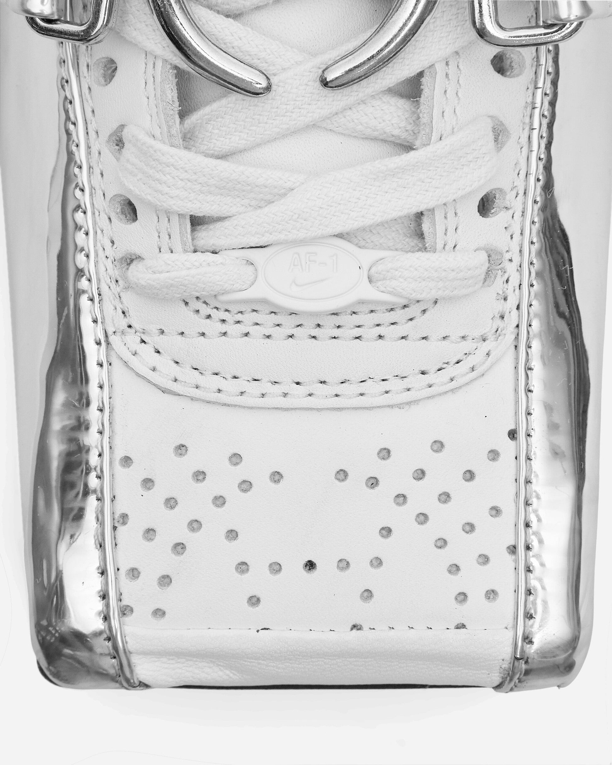 Olga Loafers White / Chrome